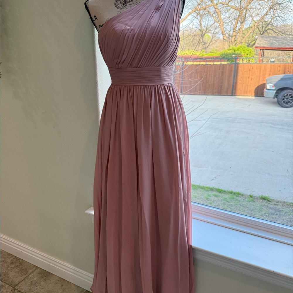 Elegant AZAZIE PINK  One-Shoulder Dress